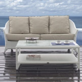 фото - Плетеная мебель «Malta» white Lounge Set