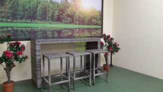 Барная плетеная мебель "Barista" natural | Rotang-Furniture.ru