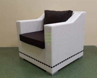 Кресло из искусственного ротанга "Era" cream | Rotang-Furniture.ru