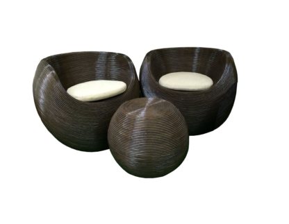 Комплект плетеной мебели "Gentong brown"