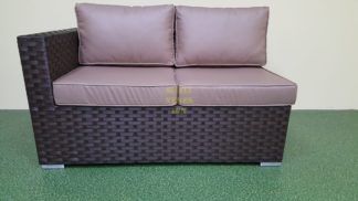 Фото-Jazz диван из искусственного ротанга модуль левый