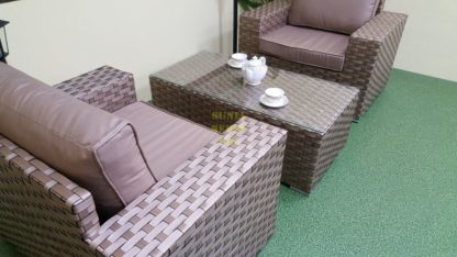 Cinzano beige cafe set Мебель из ротанга искусственного