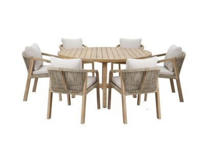 Мебель из акации и роупа Rimini D 180 +6 | Rotang-Furniture.ru