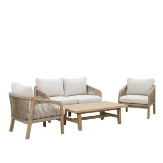 Мебель из акации и роупа Rimini lounge 1 | Rotang-Furniture