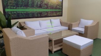 Плетеная мебель Glendon lounge beige cream| Rotang-Furniture.ru