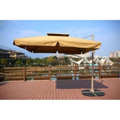 Зонт для летнего кафе "Scudo" beige color | Rotang-Furniture