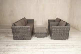 Плетеная мебель "New York" lounge grey set 2 | Rotang-Furniture