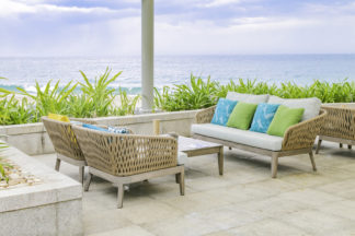 Плетеная мебель из роупа "Bahama" lounge set