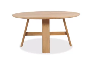 Обеденный стол из тика OCTA 150 см круглый